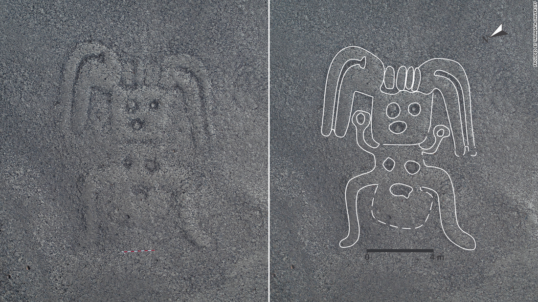 More than 140 ancient geoglyphs found carved in the sands of Peru | CNN